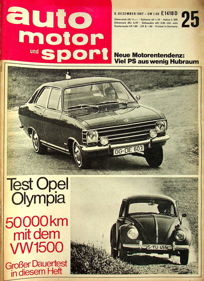 Auto Motor und Sport 25/1967
