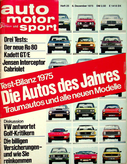 Auto Motor und Sport 25/1975