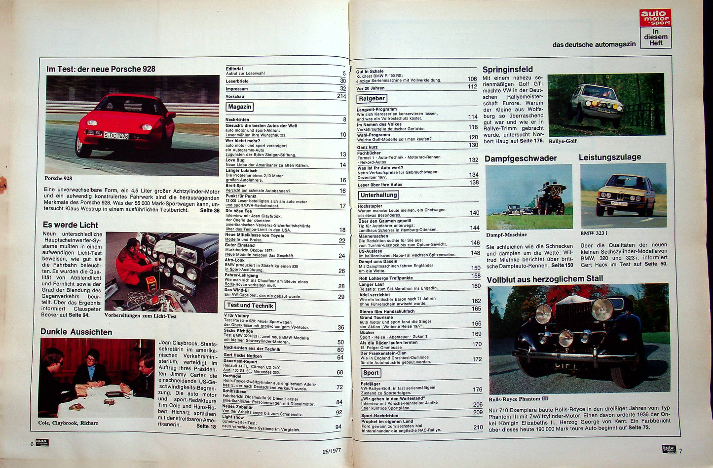 Auto Motor und Sport 25/1977