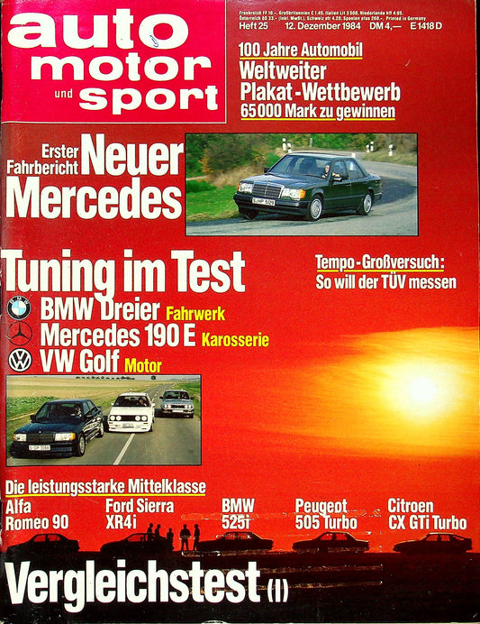 Auto Motor und Sport 25/1984
