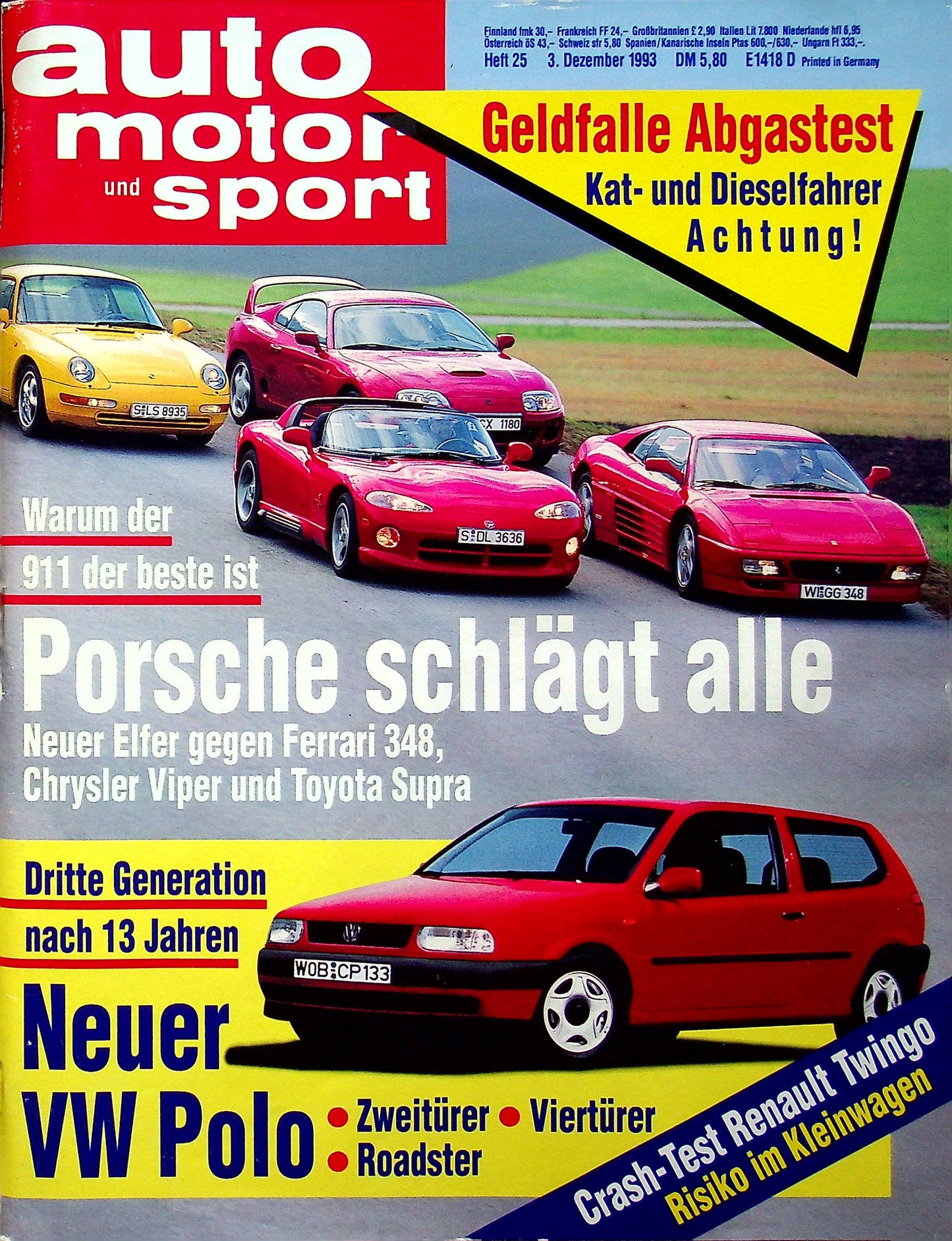 Auto Motor und Sport 25/1993