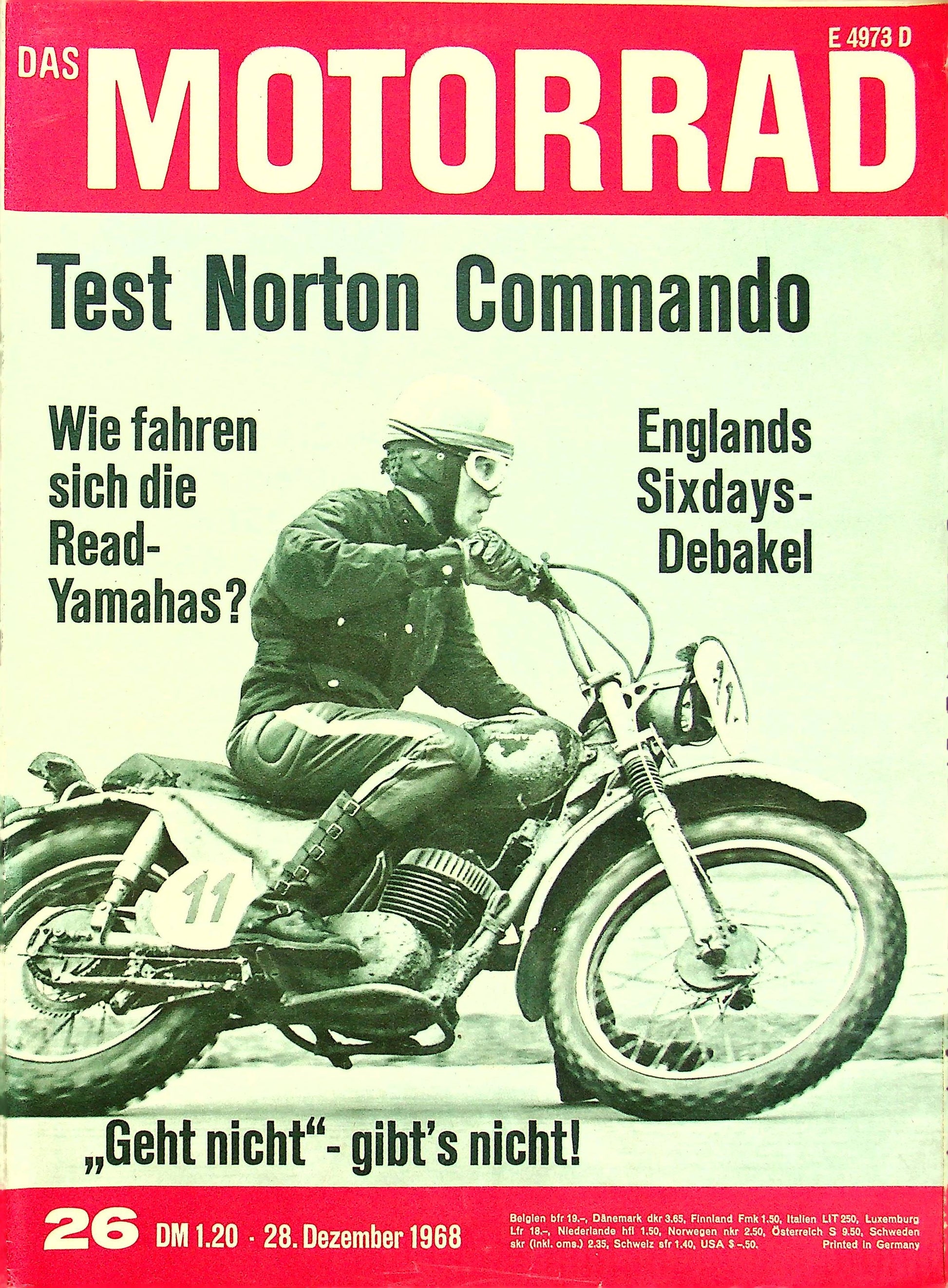 Motorrad 26/1968