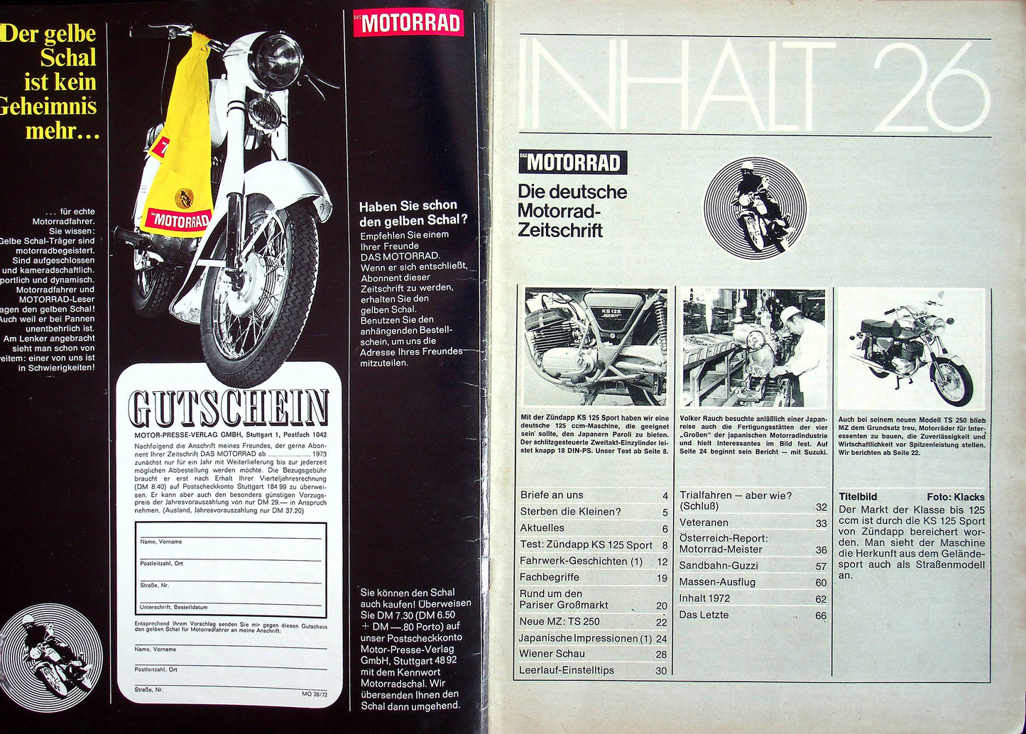 Motorrad 26/1972
