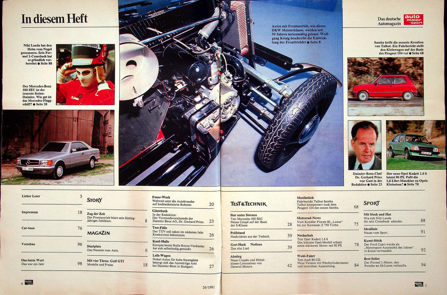 Auto Motor und Sport 26/1981