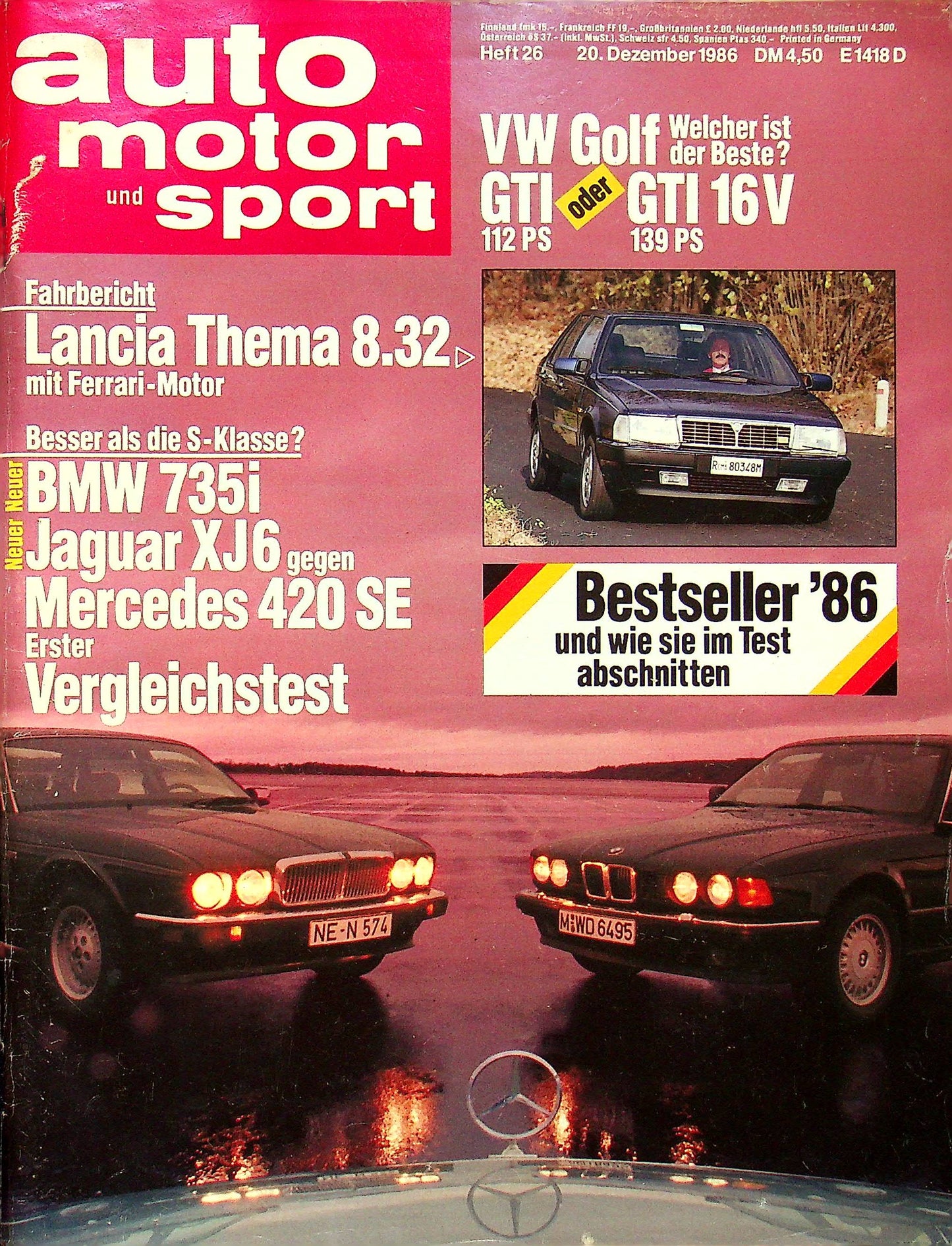 Auto Motor und Sport 26/1986