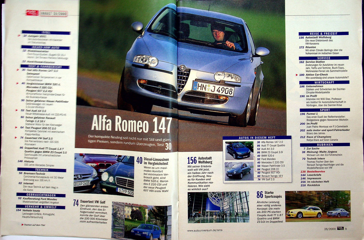 Auto Motor und Sport 26/2000