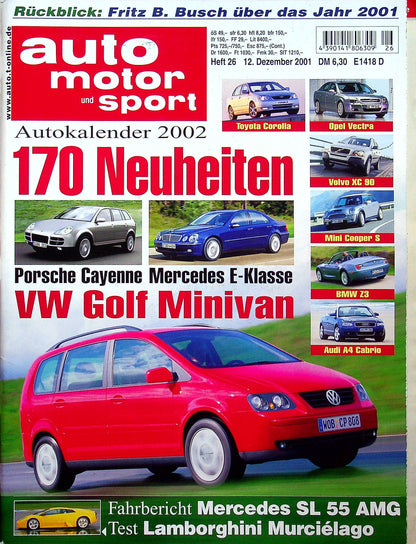 Auto Motor und Sport 26/2001