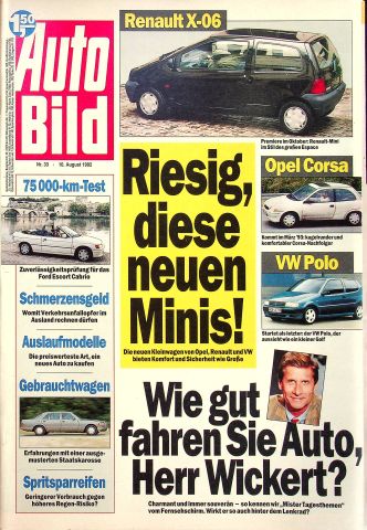 Auto Bild 33/1992