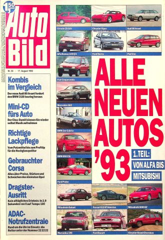 Auto Bild 34/1992
